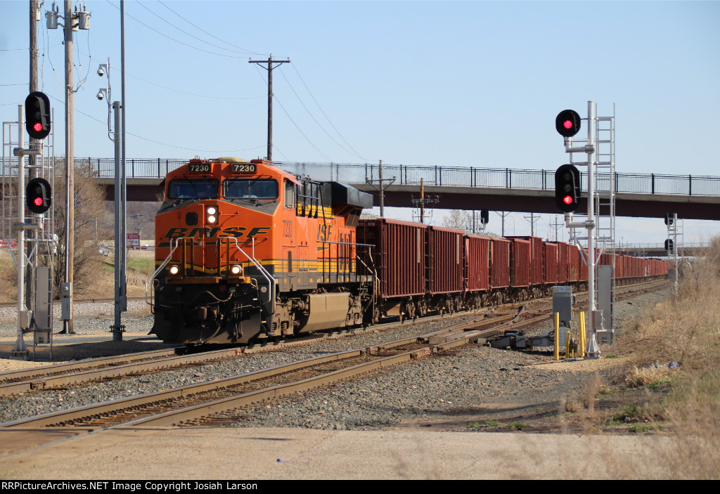 BNSF 7230 West